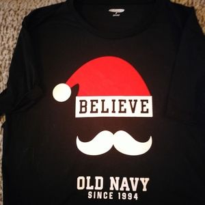 Old Navy Santa Shirt